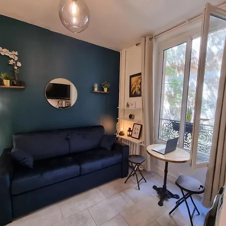 Apartament Cosy In Heart Of Montmartre Paryż
